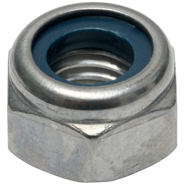 ECROU FREIN NYLON INOX A2 - M10 - 4PCS