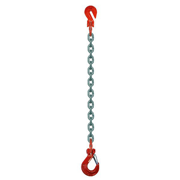 ELINGUE CHAINE GRADE 80 1 BRIN CROCHET A CHAPE + CROCHET DE RACCOURCISSEMENT 3T D10MMX2M