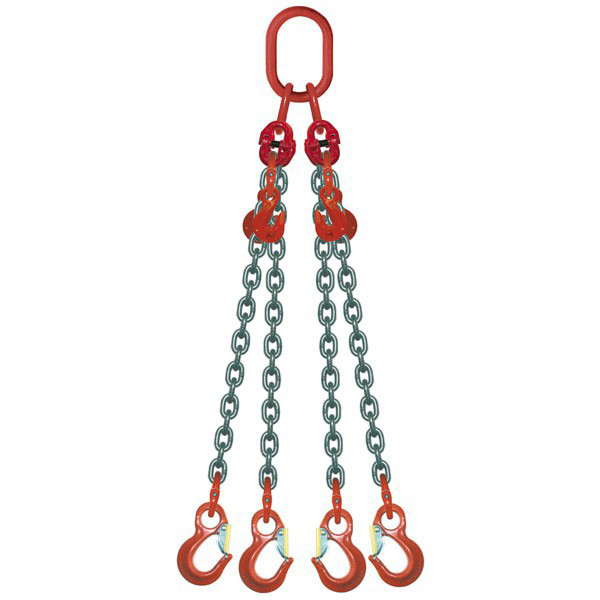 ELINGUE CHAINE GRADE 80 4 BRINS CROCHET+GRIFFE 4T D8MMX2M