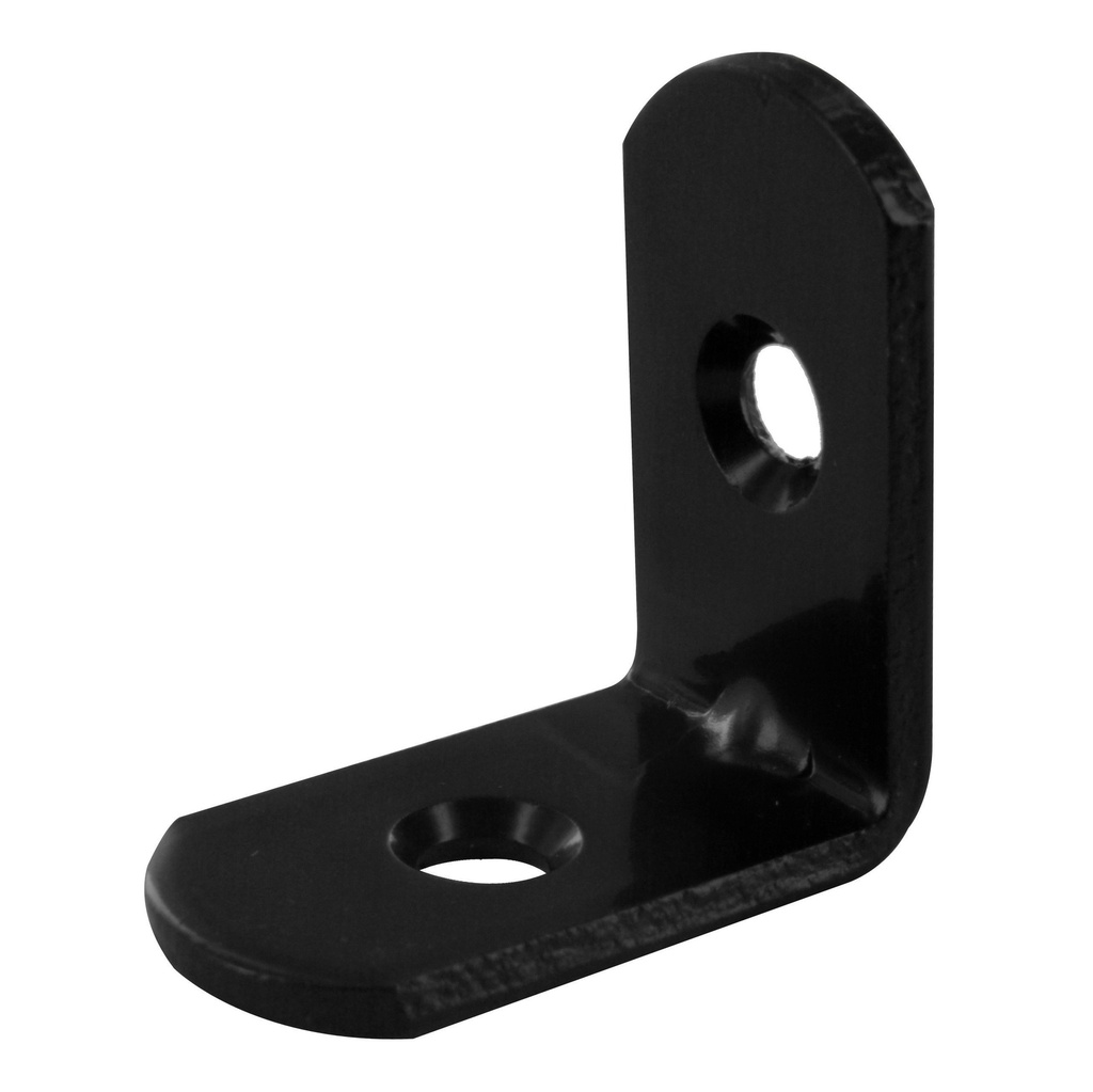 EQUERRE CHAIS BR ACIER NOIR 30X30X14 X4