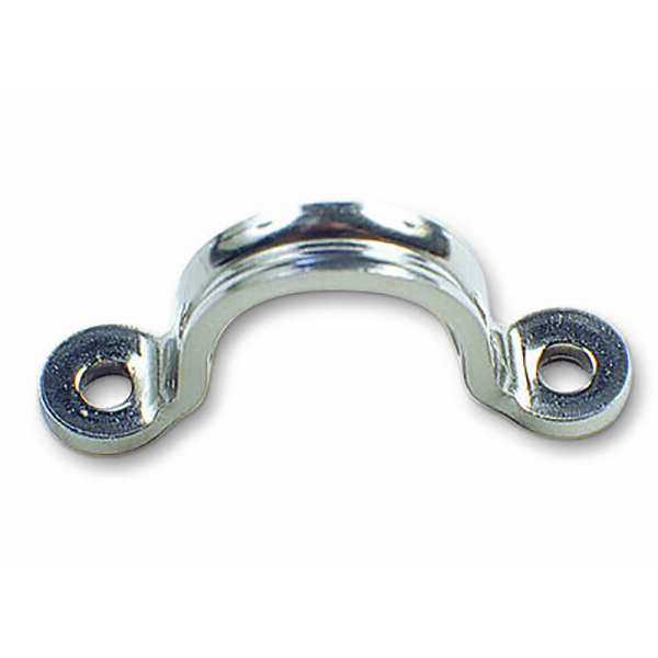 ETRIER ACIER INOXYDABLE ENTRAXE HT17MM POUR VIS D6MM