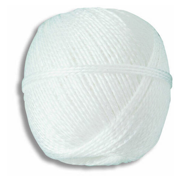 FICELLE PP BLANC 99KG TITRAGE 2/700 D2,5MM 250G (80M)