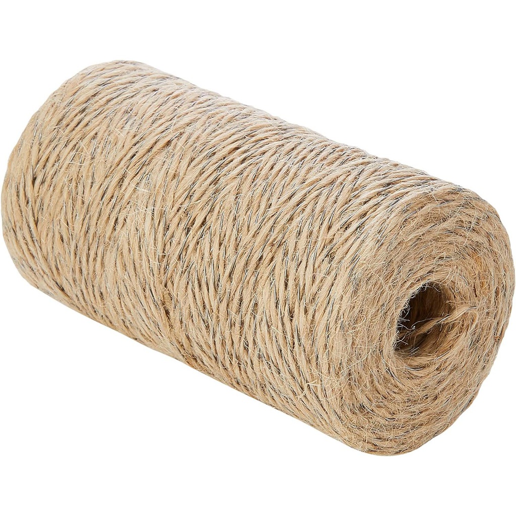 FICELLE JUTE + FIL ACIER D1MM 250G L190M