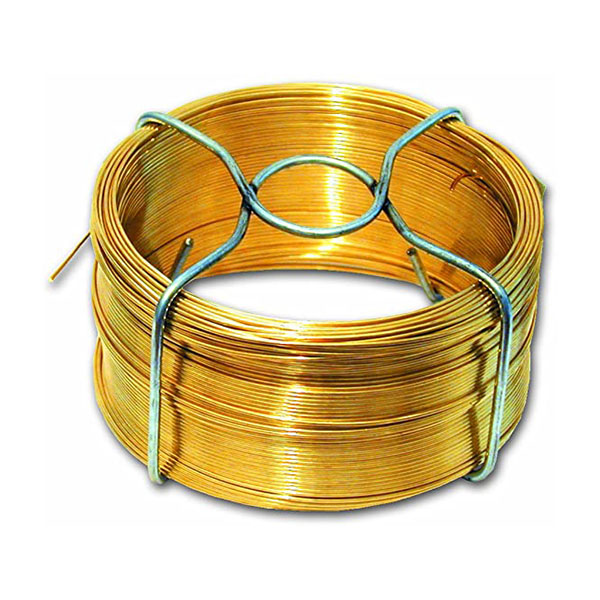 FIL METALLIQUE LAITON D0.8MM L50M