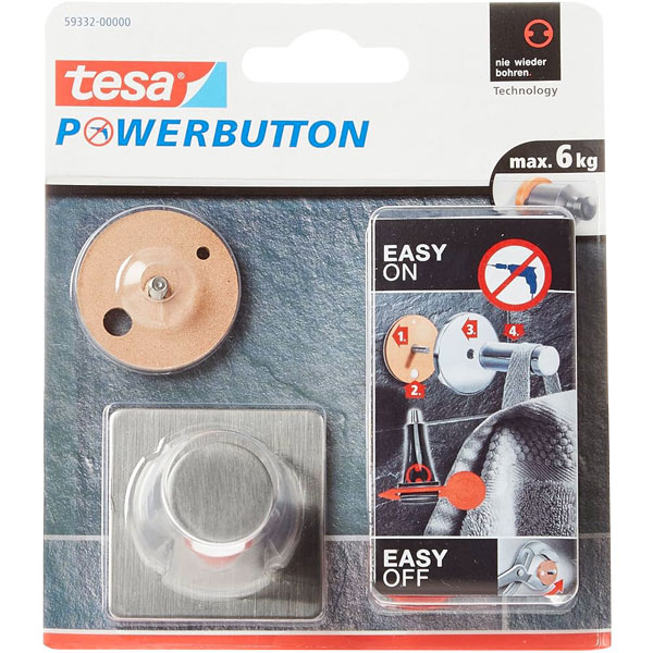 CROCHET DE FIXATION CLASSIQUE L CHROME