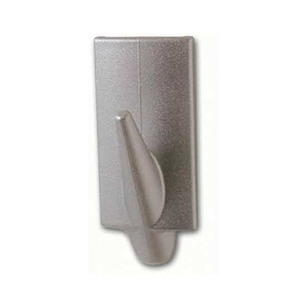 CROCHET DE FIXATION S CHROME MATT (X3)
