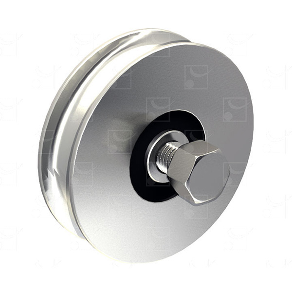 GALET EN ACIER D100/25R21