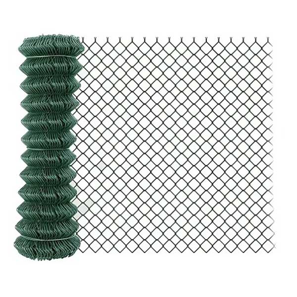GRILLAGE SIMPLE TORSION PLASTIFIE 25MX2M00 VERT - ROULEAU DE 25 M