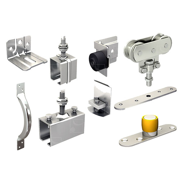 GARNITURE DE PORTE COULISSANTE 5040-U L=3M MAX - 150KG