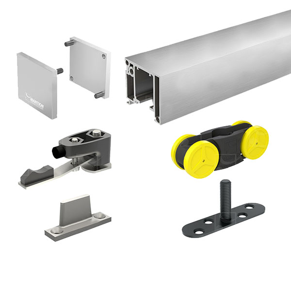 ENSEMBLE SAF-SLIM M ANODISE MAT. 2M F