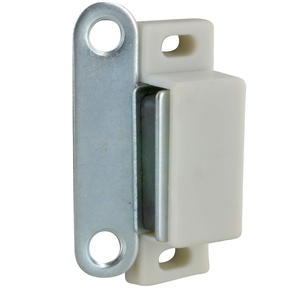 LOQUETEAU MAGNETIQUE GFIX ACIER 2KG BLANC X8