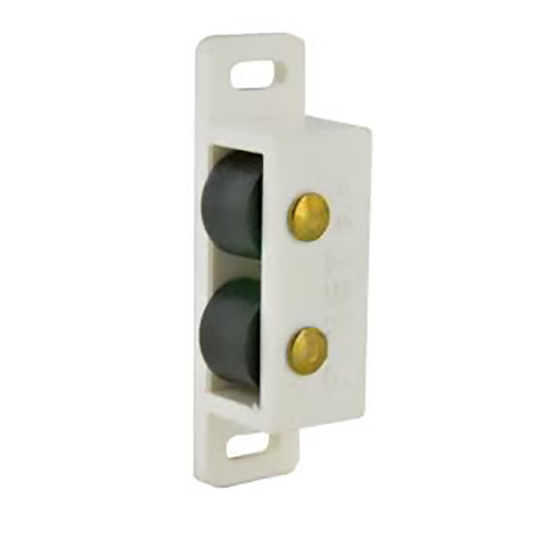 LOQUETEAU MECANIQUE A ROULEAU 50X14 MP BLANC X1