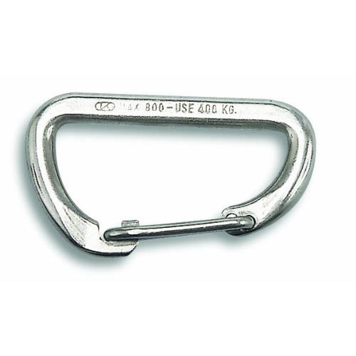 MOUSQUETON ASYMETRIQUE INOX 700KG L100MM