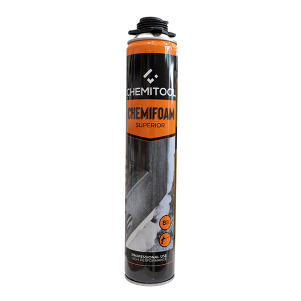 MOUSSE POLYURETHANE B3 PISTOLABLE 750ML