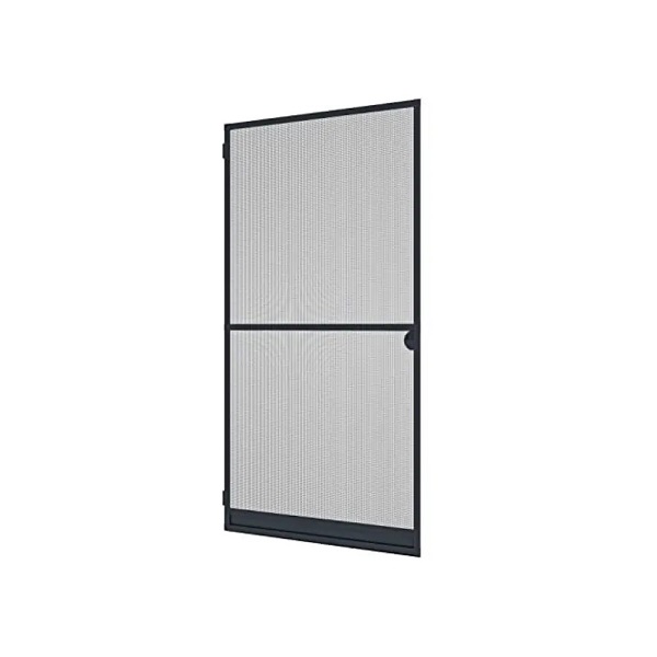 MOUSTIQUAIRE PORTE BATTANTE 100X210CM ANTHRACITE