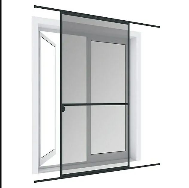 MOUSTIQUAIRE PORTE COULISSANTE 120X240CM ANTHRACITE