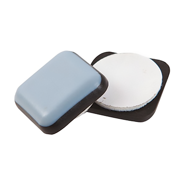 PATIN GLISSEUR PTFE GRIS 24*24