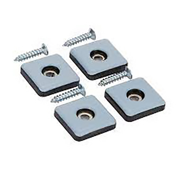 PATIN VIS PTFE BLEU 25X25 X4
