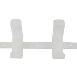 PATERE FIX ACIER BLANC H140 L300 2T
