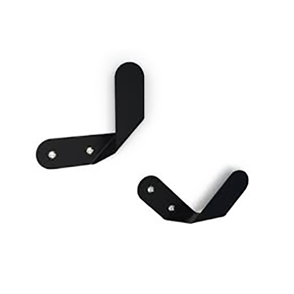PATERE BEND L174 H73 ACIER NOIR
