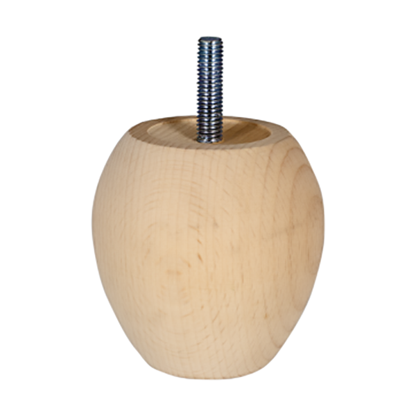 PIED COL D70 H100 HETRE BRUT (F)