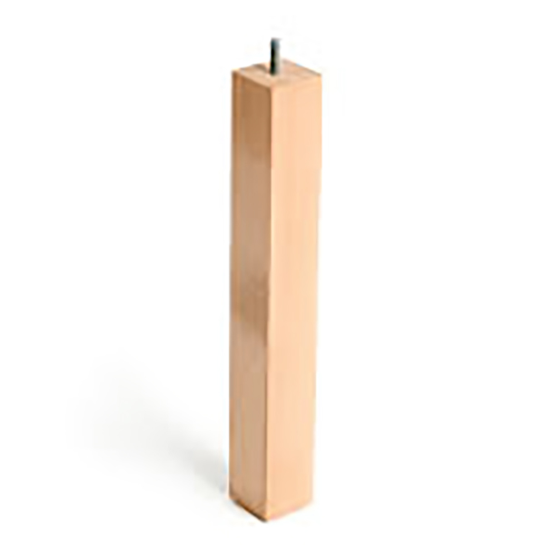 PIED 50X50 H360 HETRE BRUT (P)