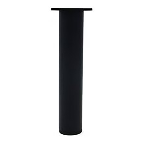 PIED D38 REGLABLE ALU NOIR H150