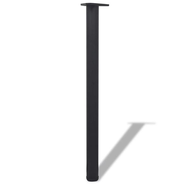 PIED REGLABLE MP NOIR D28 H120 X1