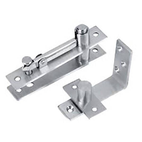 PIVOT POUR PORTE VER EP6 ACIER BLANC X2