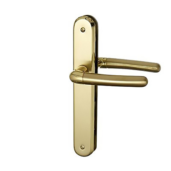 POIGNEE PORTE A COULISSE LAITON POLI