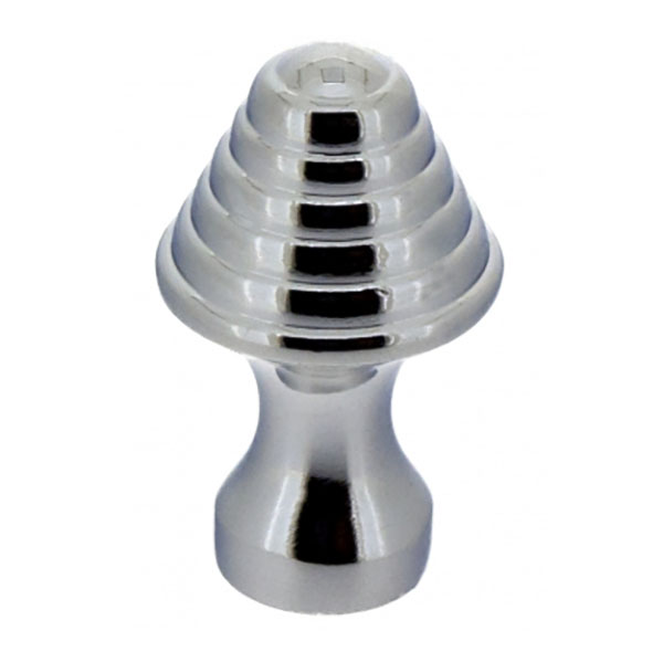 BOUTON DE MEUBLE LAMPE LAITON CHROME D16