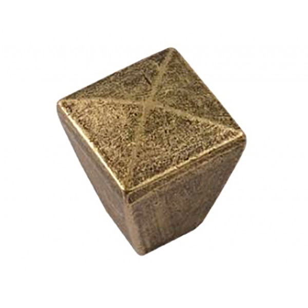 BOUTON DE MEUBLE ANTIK ZAMAK BRONZE 18X18