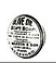 BOUTON DE MEUBLE SOAP PORCELAINE BLANC D35