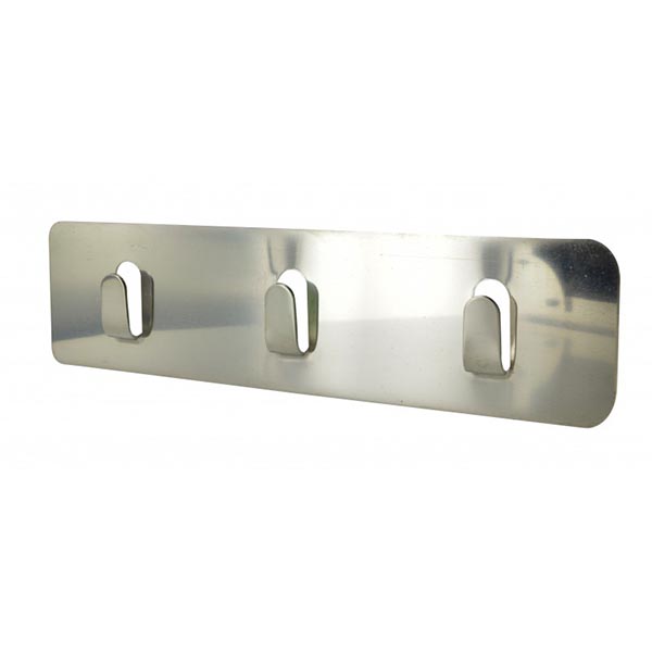 RATELIER 3 CROCHET L150 INOX X1