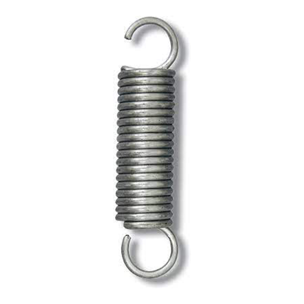 8 RESSORTS SIEGE CAMPING ACIER GALVA 19KG D1.8MM L62MM