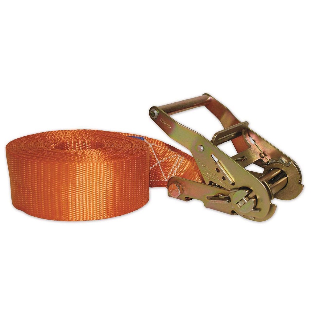 SANGLE PES AVEC TENDEUR A CLIQUET 1T 50MMX6M