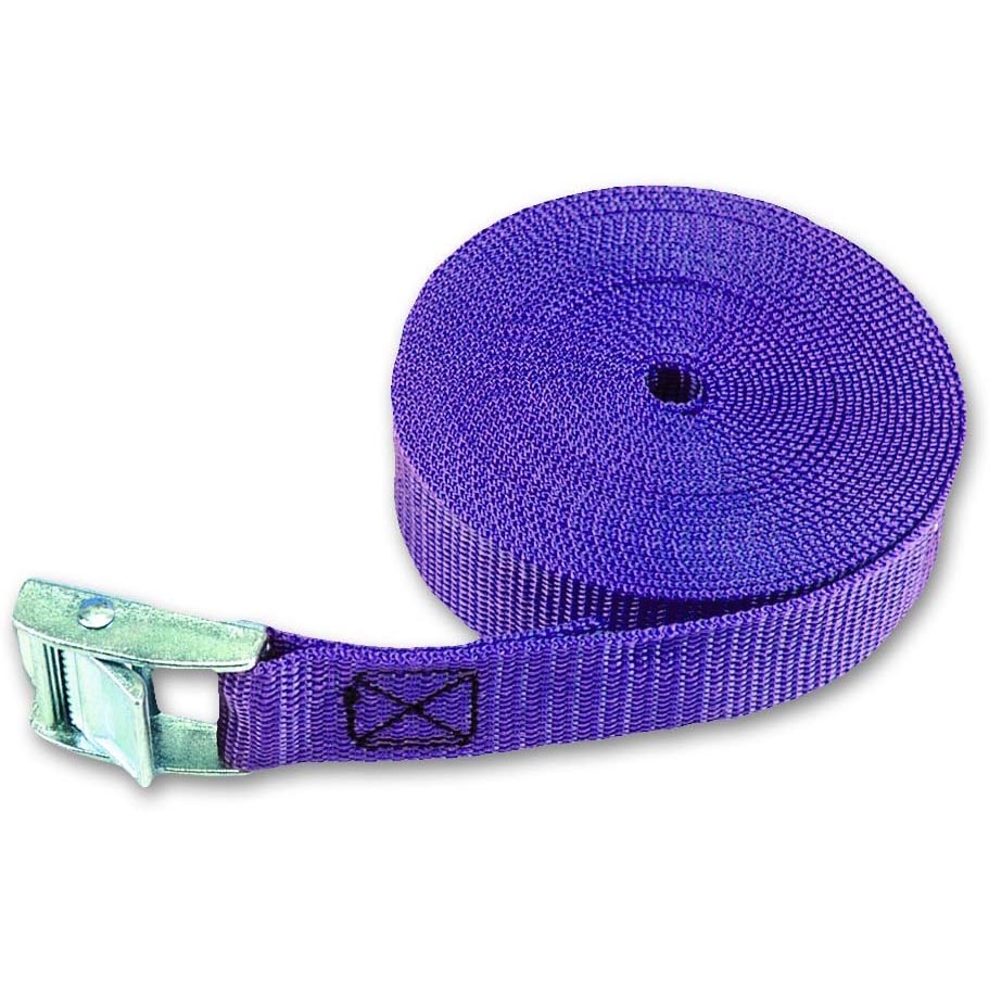 SANGLE PP AVEC CAME A GRIFFES 50KG 25MMX5M