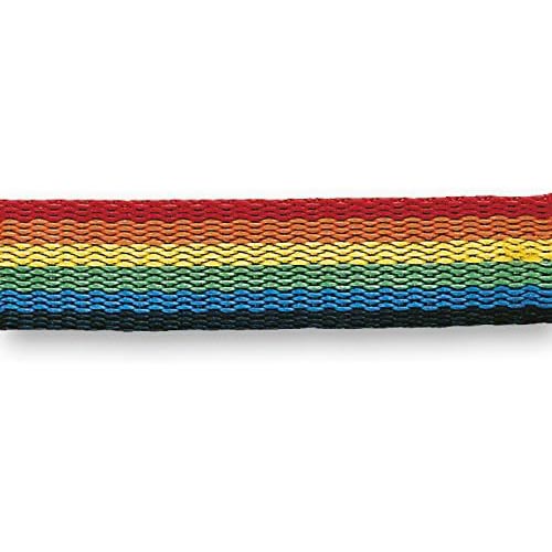 SANGLE POLYPROPYLENE ARC EN CIEL 408KG LARG. 25MM/M
