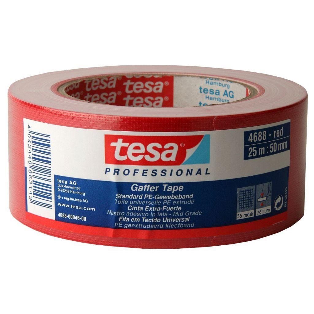 ADHESIF POUR TEXTILE 55 25M X 50MM ROUGE