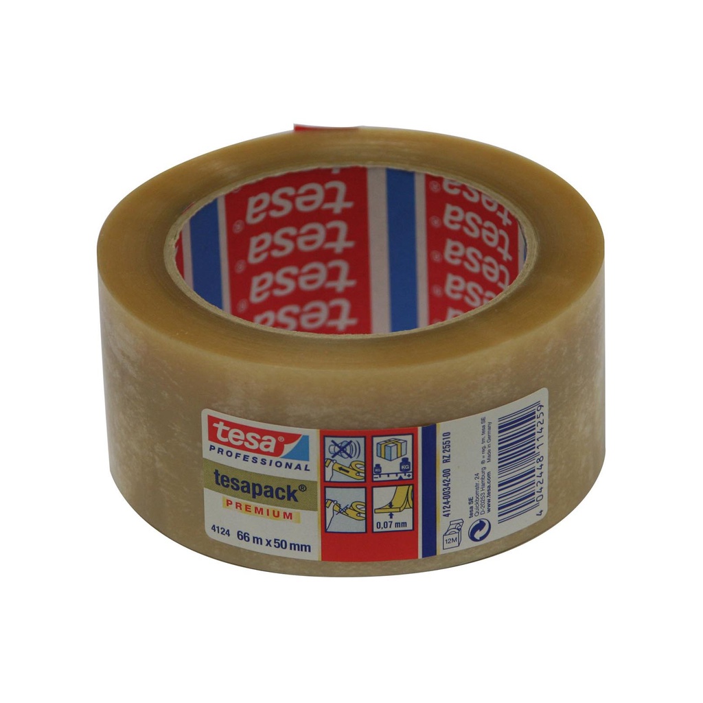 RUBAN D EMBALLAGE TESAPACK PREMIUM 600 66M X 50MM