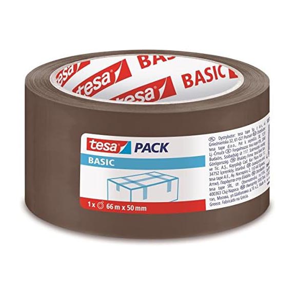 RUBAN D EMBALLAGE 66M X 50MM MARRON
