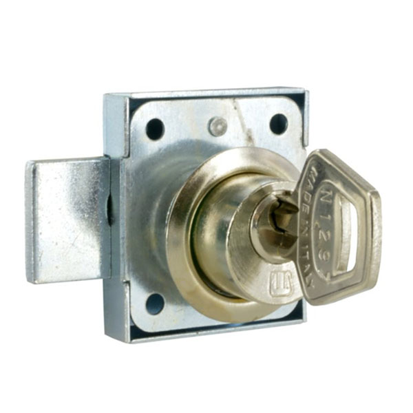 SERRURE AXE 20 CLE ACIER NICKEL X1