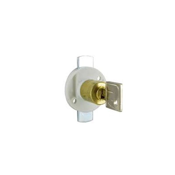 SERRURE TIROIR MPBLANC D16 AXE20 X1