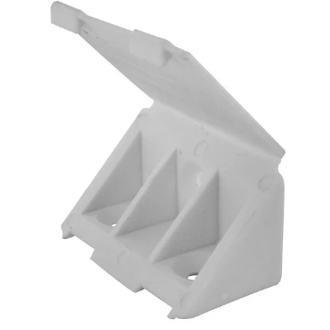 TAQUET EQUERRE LARG 23X23X43 MPBLANC X4