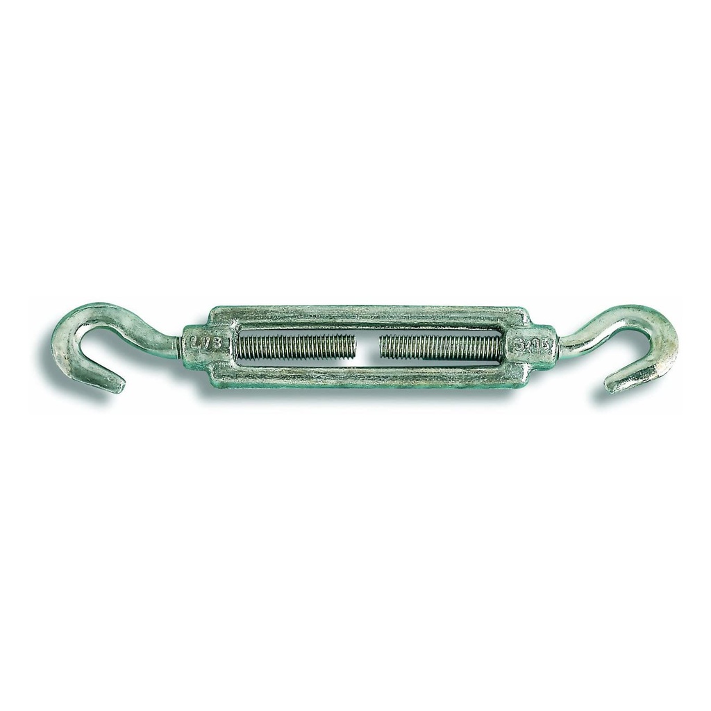 TENDEUR 2 CROCHETS ACIER ZINGUE60KG LARG. CAGE 60MM