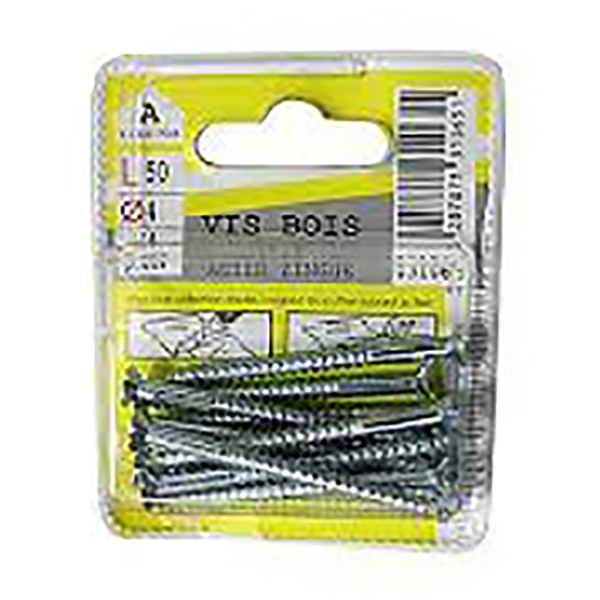 VIS BOIS T.F.F ACIER ZG 3.0X40 27P CQ15