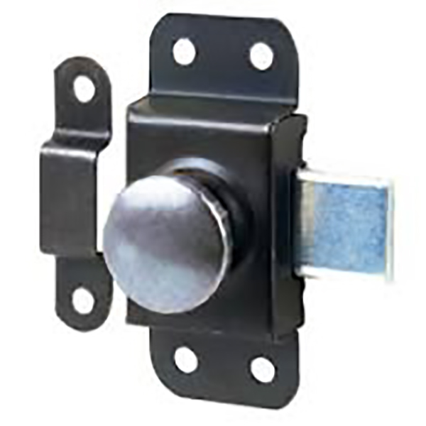 VERROU AUTOMATIQUE ACIER NOIR ZINGUE L25 X1
