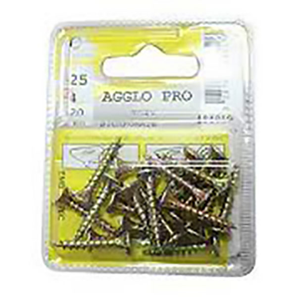 VIS AGGLO TORX BICH. 4X25 20P