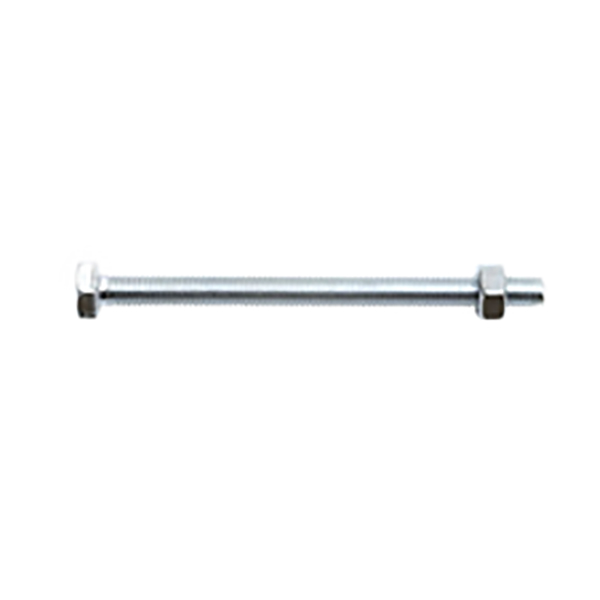 VIS METAUX TETE HEX. FT AVEC ECROU - 10X80 - 5PCS