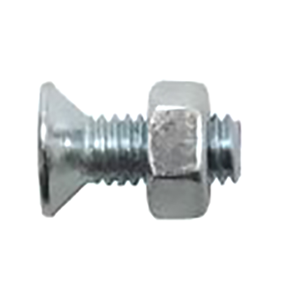 VIS METAUX TFF AVEC ECROU ZI - 6,0X100 - 2PCS